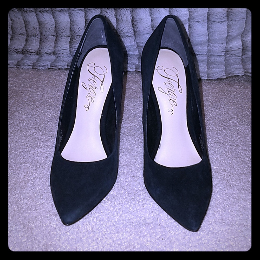 Fergie pointy heels